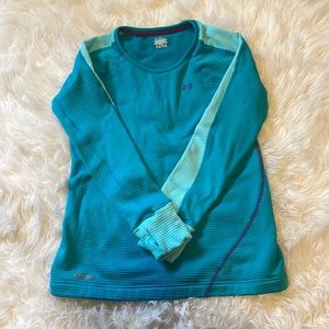 Blue XL under armour base 3.0 snowboard/ski base layer